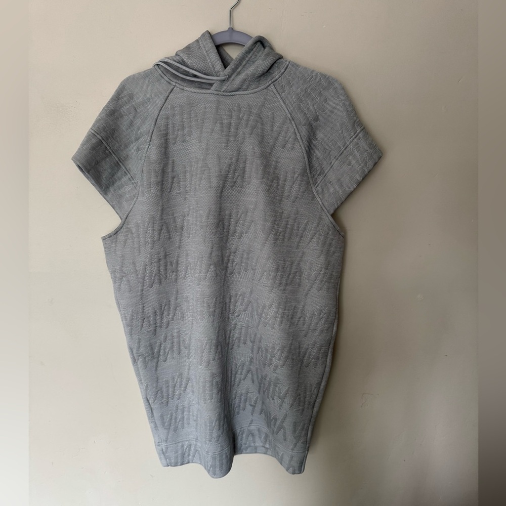 YITTY Grey Sweater Hoodie Dress